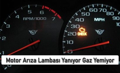 Motor Arıza Lambası Yanıyor Gaz Yemiyor